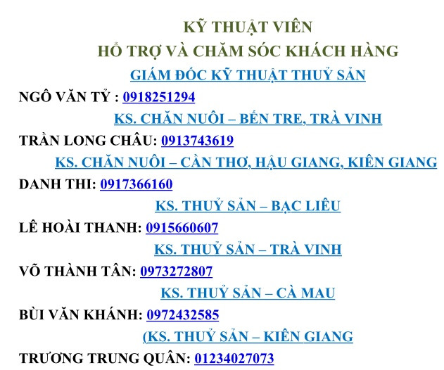 HỔ TRỢ - TƯ VẤN - CHĂM SÓC KHÁCH HÀNG